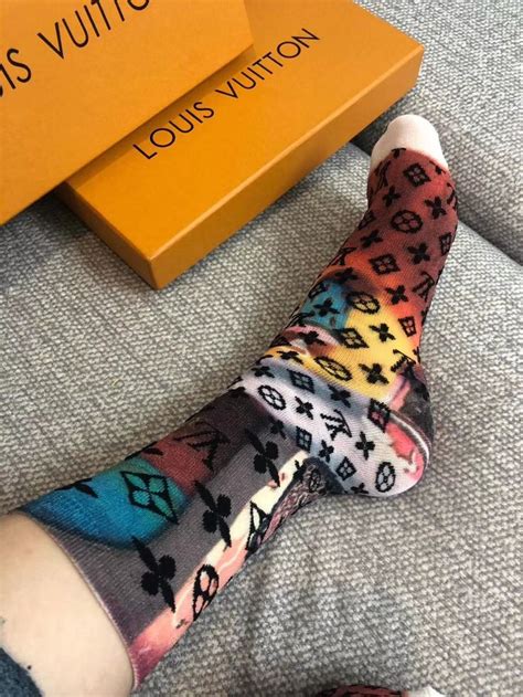 louis vuitton socks with pockets|real louis vuitton socks.